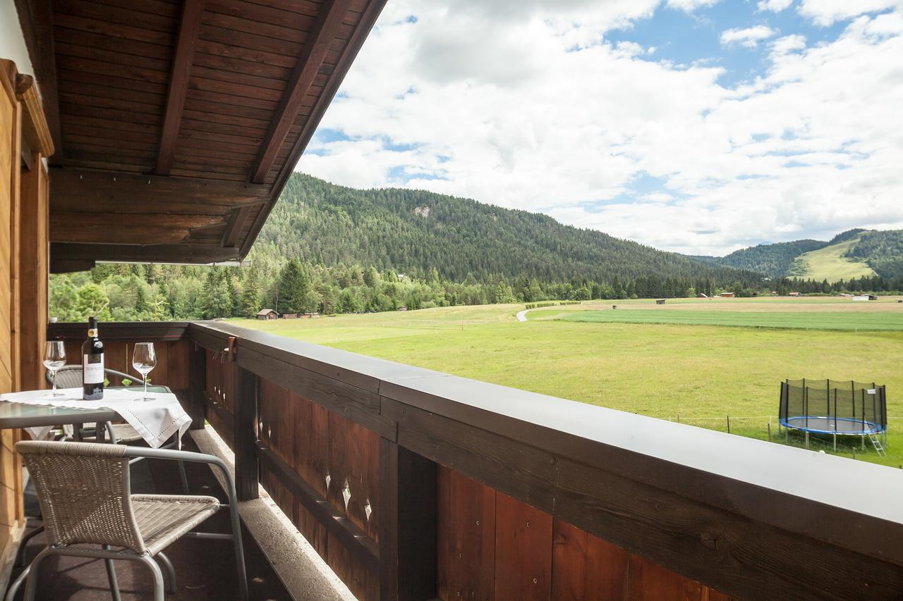 Apartamento Haus Bergesblick Leutasch Exterior foto